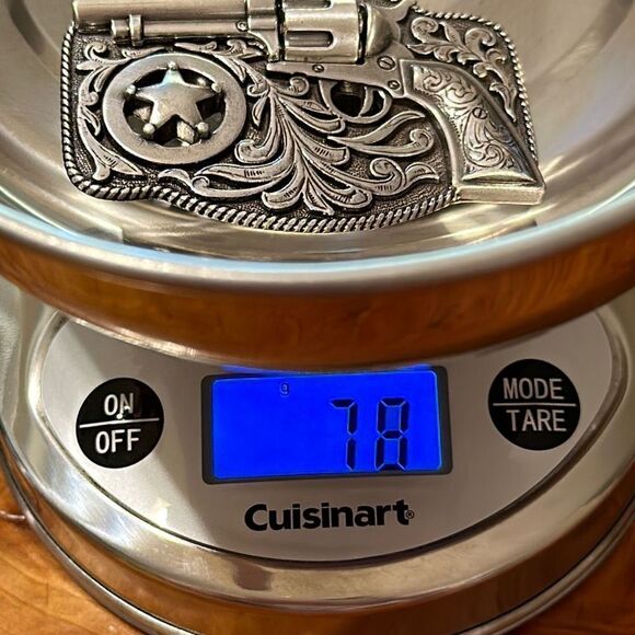 Lil Trigger Western Belt Revolver Buckle - Picture 5 of 7